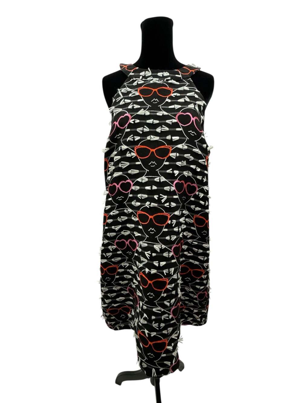 Hutch Anthropologie Sunglass Girl Embroidered Mini Shift Dress
